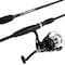 Leisure Sports Fishing Rod and Reel Combo, Spinning Fishing Pole, Gear for Bass and Trout Fishing, Black 454886AQX - alternate 1